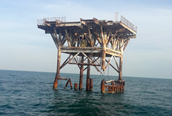 ایمن سازی چاه‌ها و سازه‌های دریایی میدان گازی پارس شمالی بررسی شد